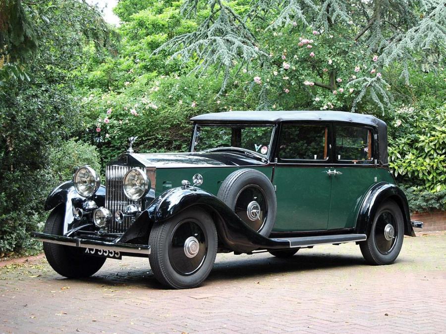Rolls-Royce 20/25 HP All Weather Saloon by Salmons & Sons '1933